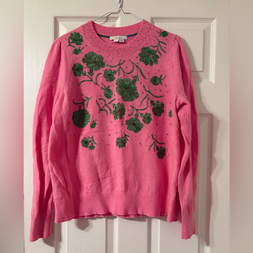 Boden Sweater. The size is a 16/18.